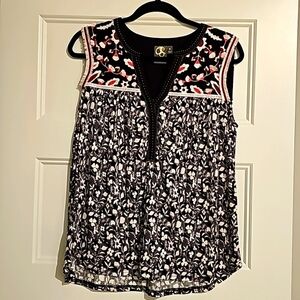 One September by Anthropologie Women's Sleeveless Top sz small